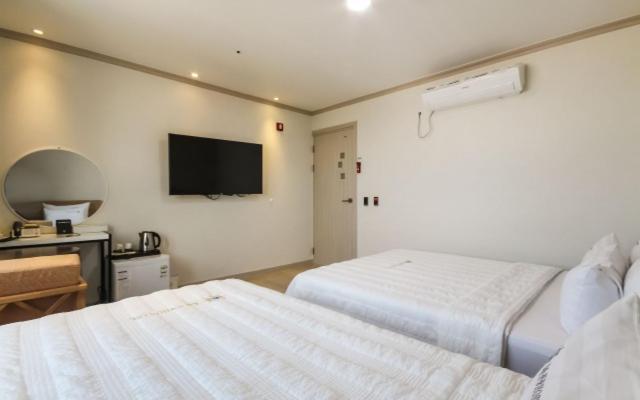 Yeosu Mj Motel Esterno foto