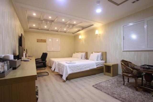 Yeosu Mj Motel Esterno foto